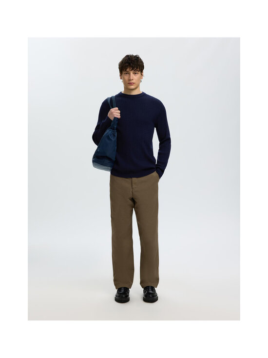 Selected - SlmTray Merino Cable merīnvilnas džemperis - NAVY BLAZER | Stockmann - photo 4