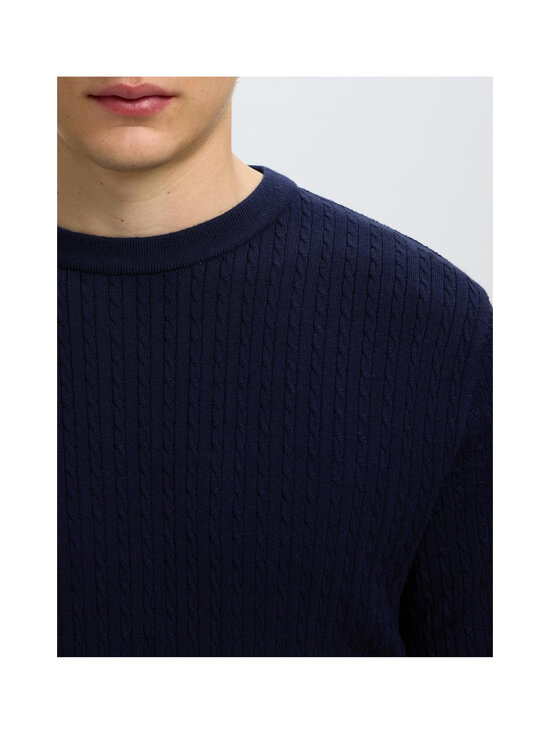 Selected - SlmTray Merino Cable merīnvilnas džemperis - NAVY BLAZER | Stockmann - photo 6