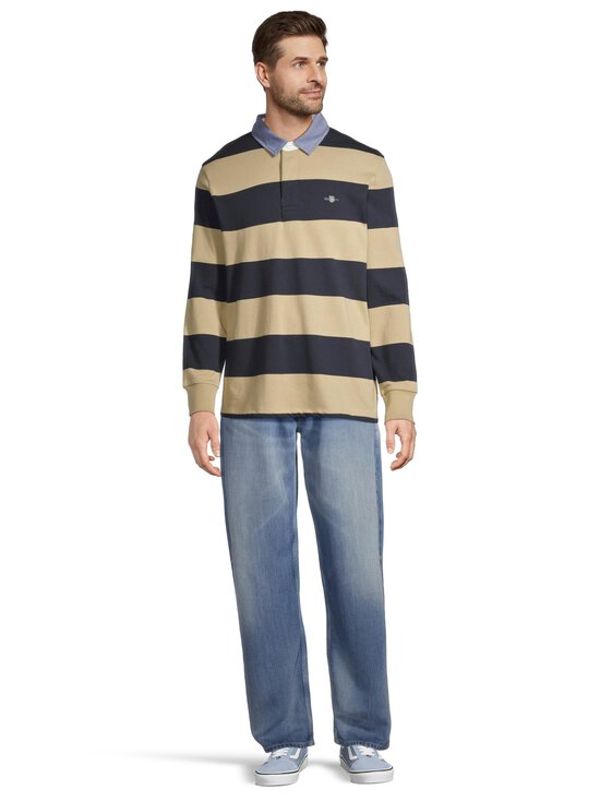GANT - Chambray Stripe t-paita - 224 WOODY BEIGE - photo 2 GANT - Chambray Stripe t-paita - 224 WOODY BEIGE | Stockmann - photo 2