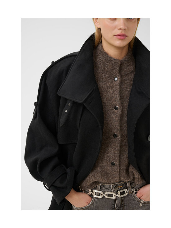 Gestuz - GZavic Midi -villakangastakki - 100 BLACK | Stockmann - photo 3