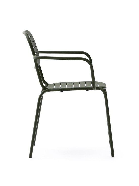 Kave Home - Brai-tuoli käsinojilla tummanvihreä - GREEN | Stockmann - photo 4