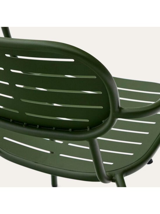 Kave Home - Brai-tuoli käsinojilla tummanvihreä - GREEN | Stockmann - photo 10