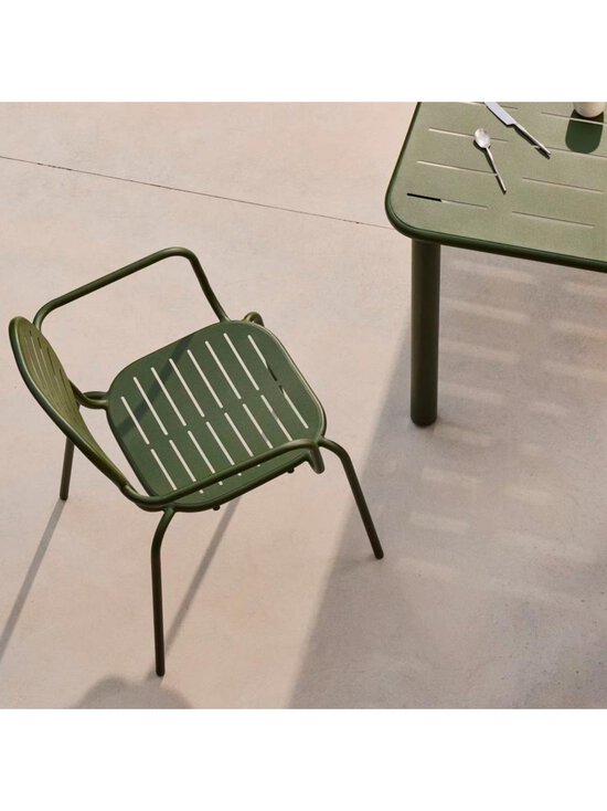 Kave Home - Brai-tuoli käsinojilla tummanvihreä - GREEN | Stockmann - photo 6