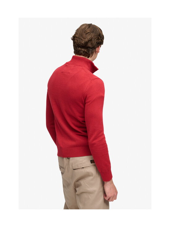 Superdry - Prep Essential Half Zip -neulepaita - H5L CRIMSON RED MARL | Stockmann - photo 3