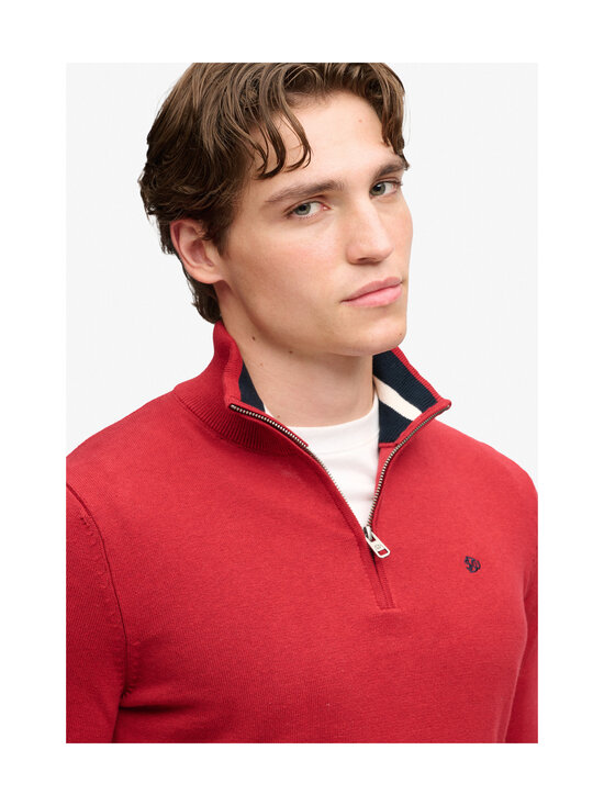 Superdry - Prep Essential Half Zip -neulepaita - H5L CRIMSON RED MARL | Stockmann - photo 5