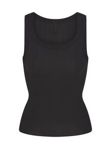 SKIMS - Cotton Rib High Scoop Tank -toppi - SOOT | Stockmann