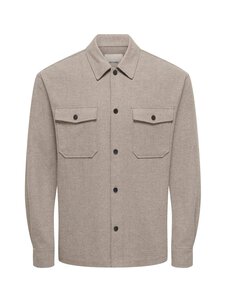 Only & Sons - Onsmark Brushed Overshirt  -takki - FALCON | Stockmann