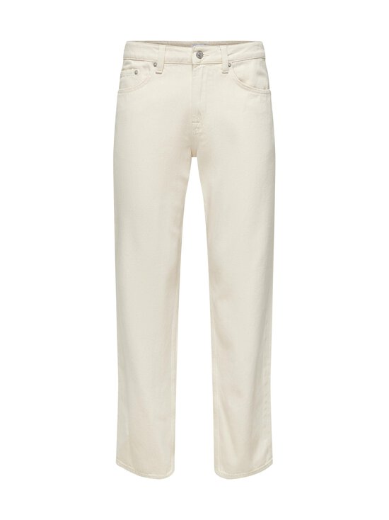 Only & Sons - OnsEdge Straight -farkut - ECRU | Stockmann - photo 1