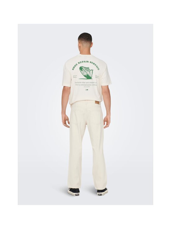 Only & Sons - OnsEdge Straight -farkut - ECRU | Stockmann - photo 4