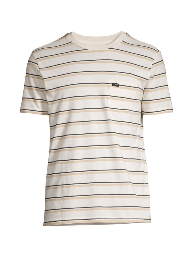 Beige stripe t-shirt