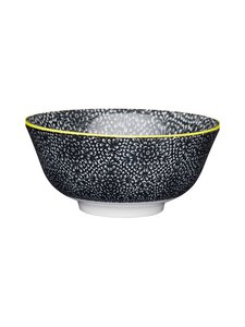 Mikasa - Black & White Floral -keramiikkakulho 16 cm - BLACK | Stockmann