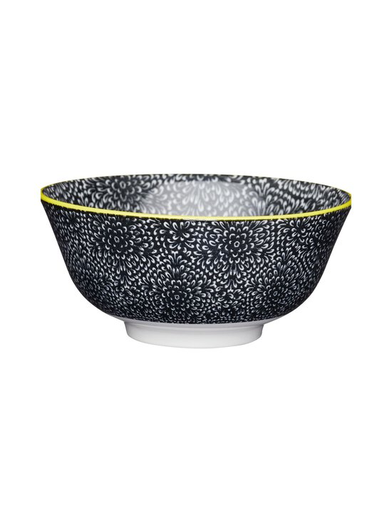 Mikasa - Black & White Floral -keramiikkakulho 16 cm - BLACK | Stockmann - photo 1
