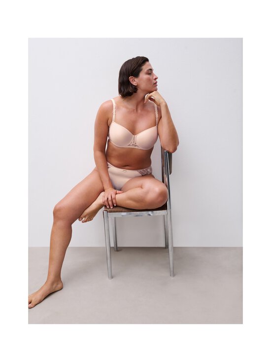 Chantelle - Idyll Half Cup Memory - kaarituelliset rintaliivit - 0JV TAFFETA PINK | Stockmann - photo 7