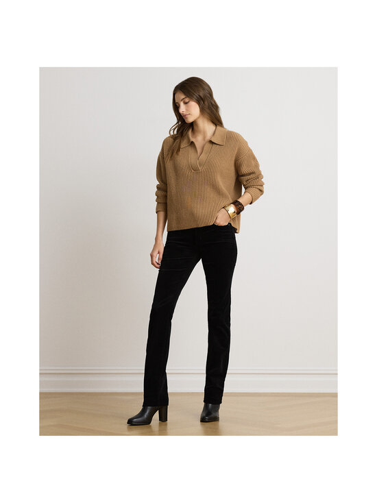 Lauren Ralph Lauren - Suoralahkeiset vakosamettihousut - 001 BLACK | Stockmann - photo 3