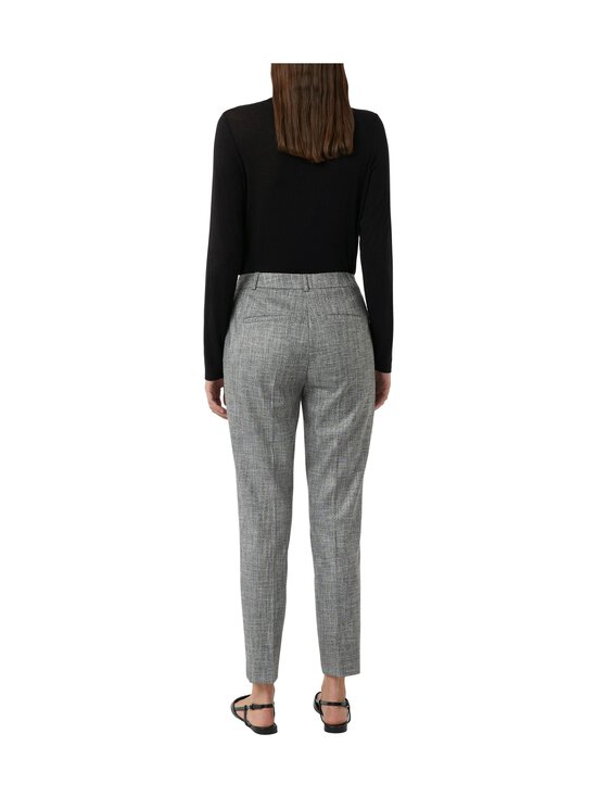 Comma - Ruudulliset housut - 99N9 BLACK, GREY CHECK | Stockmann - photo 2