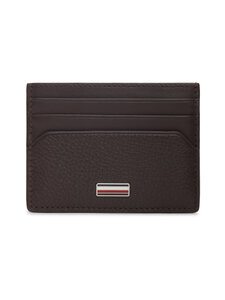 Tommy Hilfiger - Central-nahkakorttikotelo - GB6 COFFEE BEAN | Stockmann