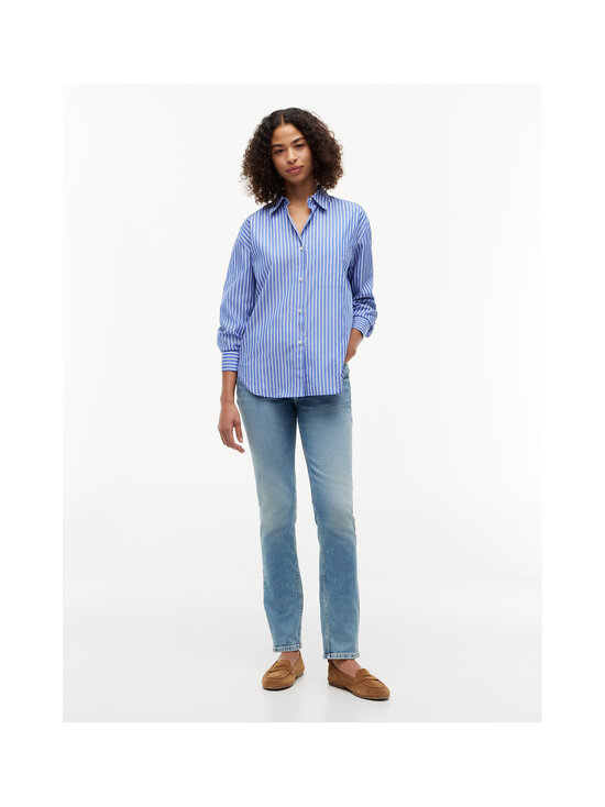 Tommy Hilfiger - Modern Poplin kreklblūze - 0BH STACKING STP/ VERONA BLUE | Stockmann - photo 2
