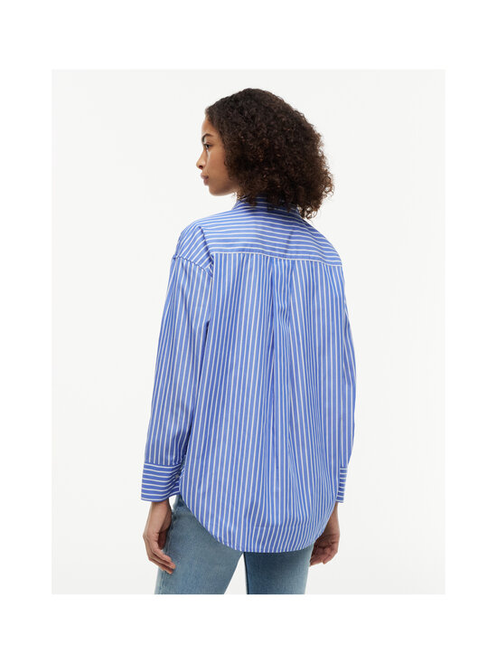 Tommy Hilfiger - Modern Poplin kreklblūze - 0BH STACKING STP/ VERONA BLUE | Stockmann - photo 4