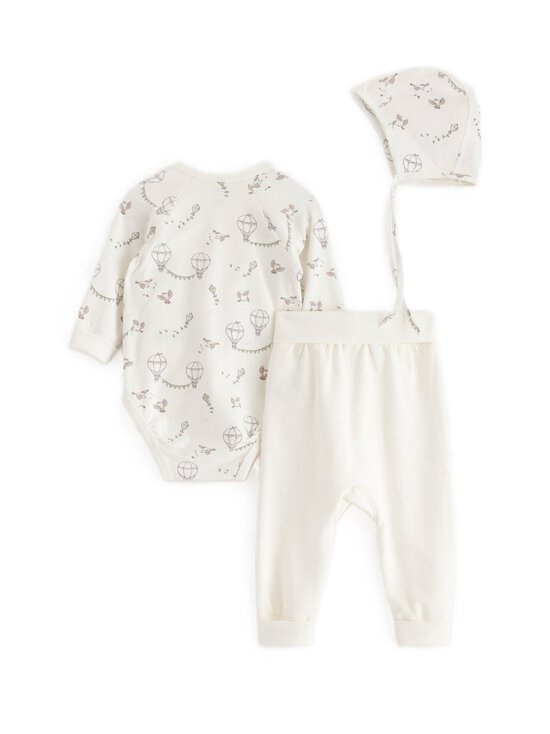 Lindex - Stardikomplekt beebile, 3 osa - 325 LIGHT DUSTY WHITE - photo 2 Lindex - Stardikomplekt beebile, 3 osa - 325 LIGHT DUSTY WHITE | Stockmann - photo 2