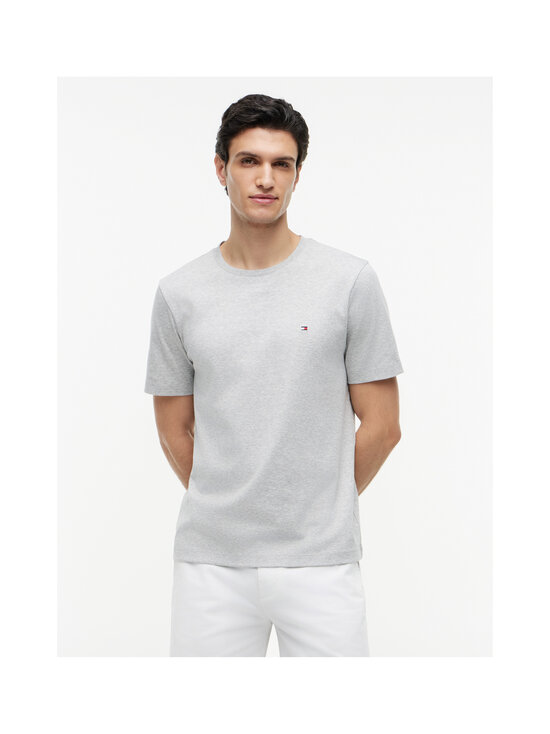 Tommy Hilfiger - T-särk Light Interlock - P01 LIGHT GREY HEATHER | Stockmann - photo 3