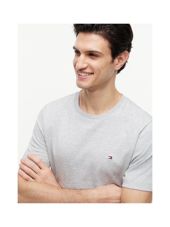 Tommy Hilfiger - T-särk Light Interlock - P01 LIGHT GREY HEATHER | Stockmann - photo 5