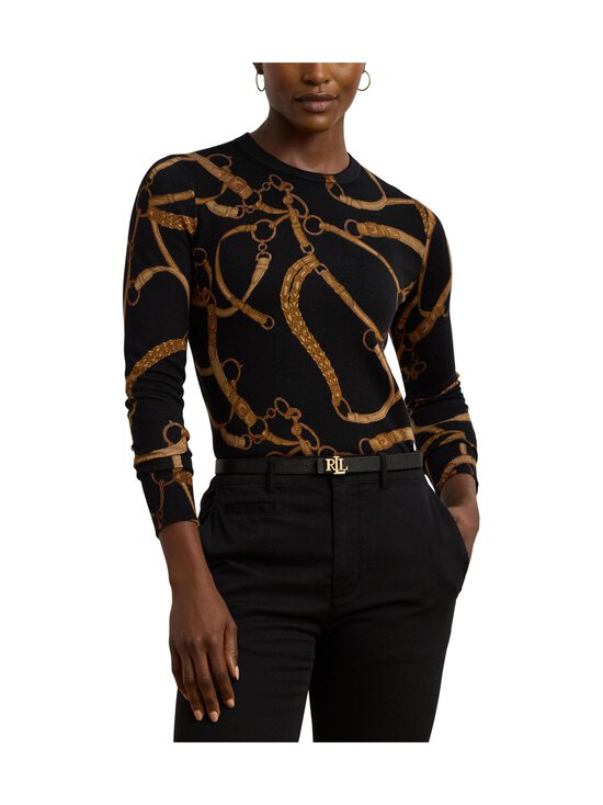 Lauren Ralph Lauren - Shavonne-neulepusero - BLACK/TAN - photo 3 Lauren Ralph Lauren - Shavonne-neulepusero - BLACK/TAN | Stockmann - photo 3