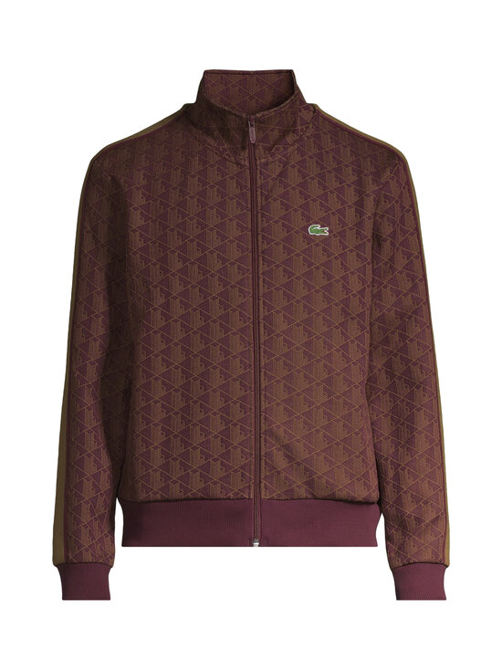 Lacoste - Vetoketjullinen verryttelytakki - WD9 MASCARA BROWN/OXALIS | Stockmann - photo 1