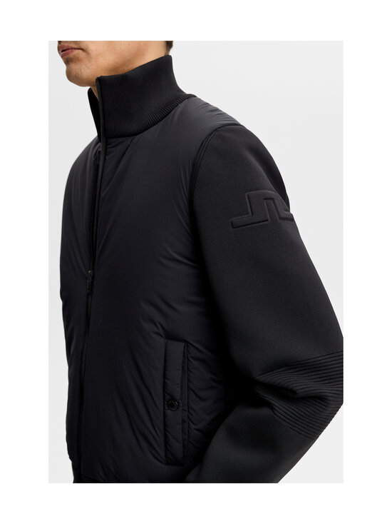 J.Lindeberg - Ebbe Tech Knit hibrīda jaka - 9999 BLACK | Stockmann - photo 5