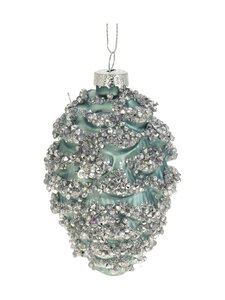Weiste - Glitter Cone -lasikoriste 10 cm - BLUE | Stockmann