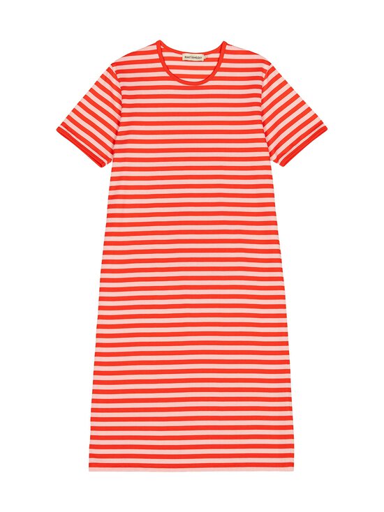Marimekko - Hetta II Tasaraita -yömekko - 033 RED, LIGHT PINK | Stockmann - photo 1
