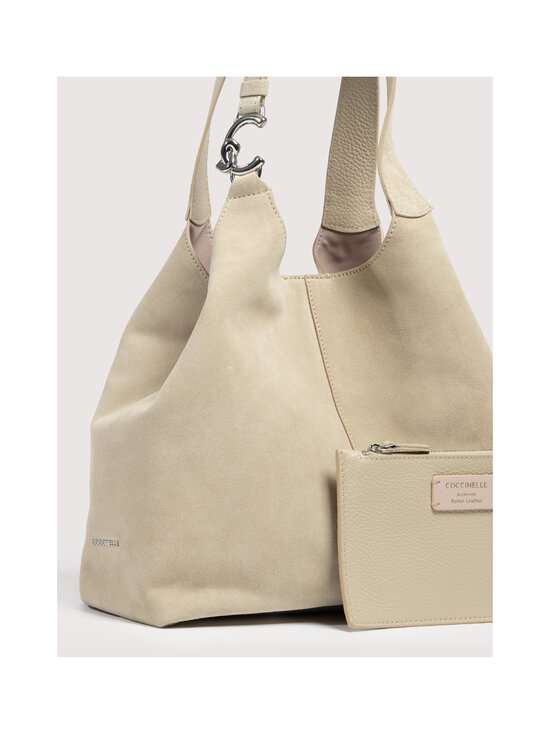 Coccinelle - C-Easy Suede -käsilaukku - N64 SANDSHEL/SANDSH | Stockmann - photo 4