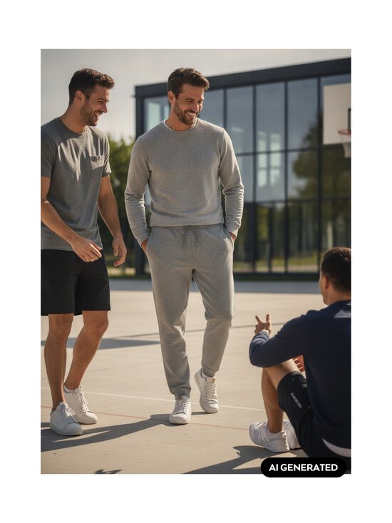 Superdry - Dressipüksid Essential Company Logo - K7V DARK VINTAGE GREY MARL | Stockmann - photo 3