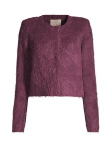 by TiMo - Pörröinen neulejakku - 043 - BURGUNDY | Stockmann