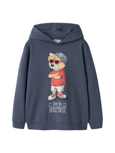 Name It - Kapuutsiga dressipluus NkmDobs Regular - VINTAGE INDIGO | Stockmann