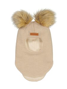Gugguu - Furry Balaclava merino balaklava - BEIGE GLOW | Stockmann