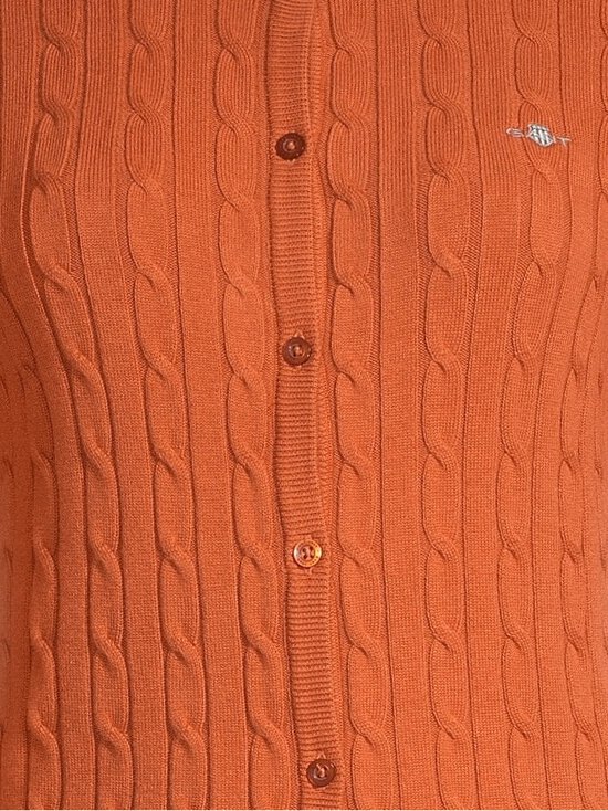 GANT - Palmikkoneuletakki - 255 RUSTY BROWN - photo 4 GANT - Palmikkoneuletakki - 255 RUSTY BROWN | Stockmann - photo 4