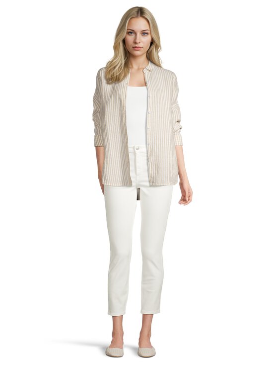 GANT - Cropped Slim Stretch -farkut - 113 EGGSHELL | Stockmann - photo 2