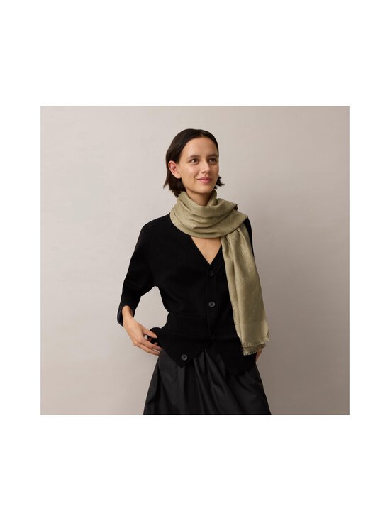 Mulberry - Puuvilla-siidisegust sall Tree Rectangular - R563 LINEN GREEN - photo 5 Mulberry - Puuvilla-siidisegust sall Tree Rectangular - R563 LINEN GREEN | Stockmann - photo 5