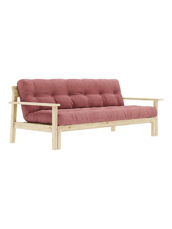 Karup - Unwind-futonsohva sorbet pink/mänty L 218 cm - PINK | Stockmann - photo 1