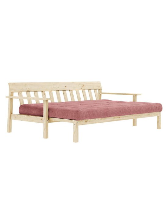 Karup - Unwind-futonsohva sorbet pink/mänty L 218 cm - PINK | Stockmann - photo 4