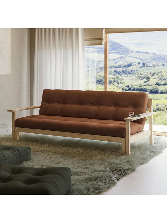 Karup - Unwind-futonsohva sorbet pink/mänty L 218 cm - PINK | Stockmann - photo 7