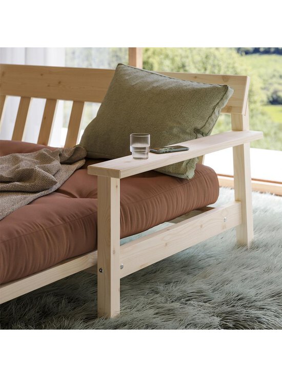 Karup - Unwind-futonsohva sorbet pink/mänty L 218 cm - PINK | Stockmann - photo 9