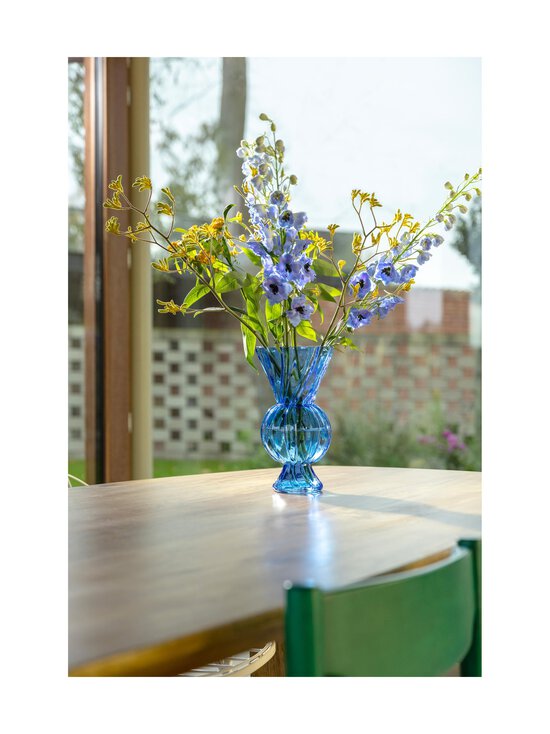 &klevering - Klaasvaas Rhombic Blue - BLUE | Stockmann - photo 2