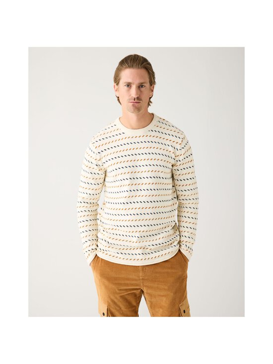 Knowledge Cotton Apparel - Jacquard-neulepaita - 1387 EGRET - photo 3 Knowledge Cotton Apparel - Jacquard-neulepaita - 1387 EGRET | Stockmann - photo 3