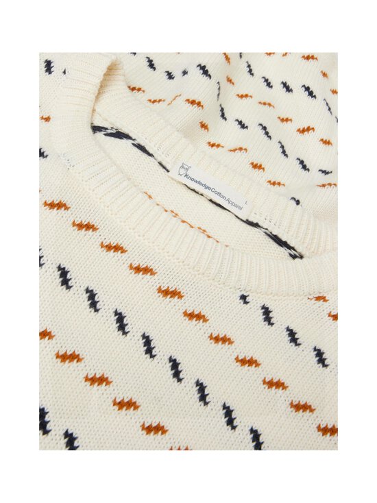 Knowledge Cotton Apparel - Jacquard-neulepaita - 1387 EGRET - photo 4 Knowledge Cotton Apparel - Jacquard-neulepaita - 1387 EGRET | Stockmann - photo 4