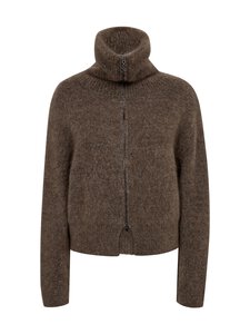 MOS MOSH - MMHulda Knit Zip -neuletakki - 844 BRACKEN | Stockmann