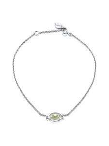 Efva Attling - Love Bead Green Quartz -rannekoru - SILVER | Stockmann
