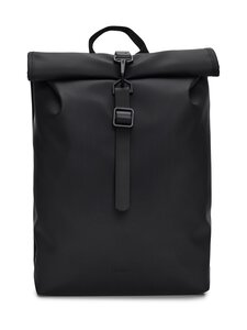 Rains - Rolltop Mini W3 ūdensnecaurlaidīga mugursoma - 01 BLACK Rains - Rolltop Mini W3 ūdensnecaurlaidīga mugursoma - 01 BLACK | Stockmann
