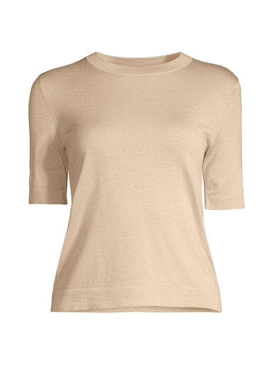 Max Mara Weekend - Wkdtapioca- lyhythihainen neule - 002 SAND | Stockmann - photo 1