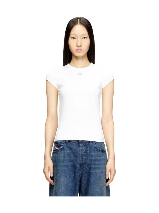 Diesel - T-angie-od -trikoopaita - A19912 0AFAA 100 BRIGHT WHITE | Stockmann - photo 3